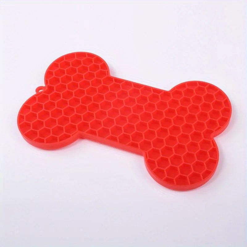 Silicone Lick Mat For Dogs Cats Slow Feeder Pet Feeding