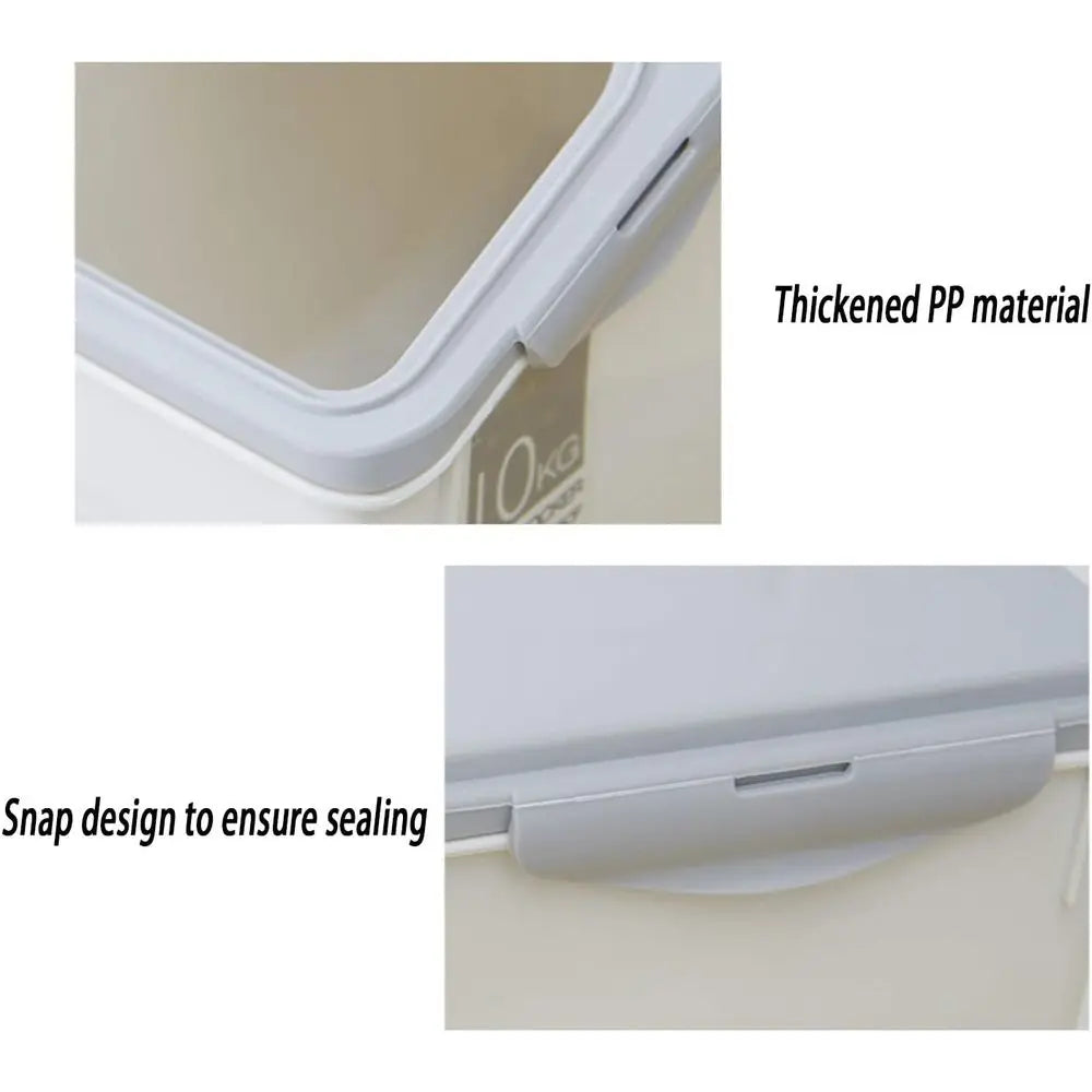 XMSJ Airtight Food Storage Containers With Locking Lids For Pantry