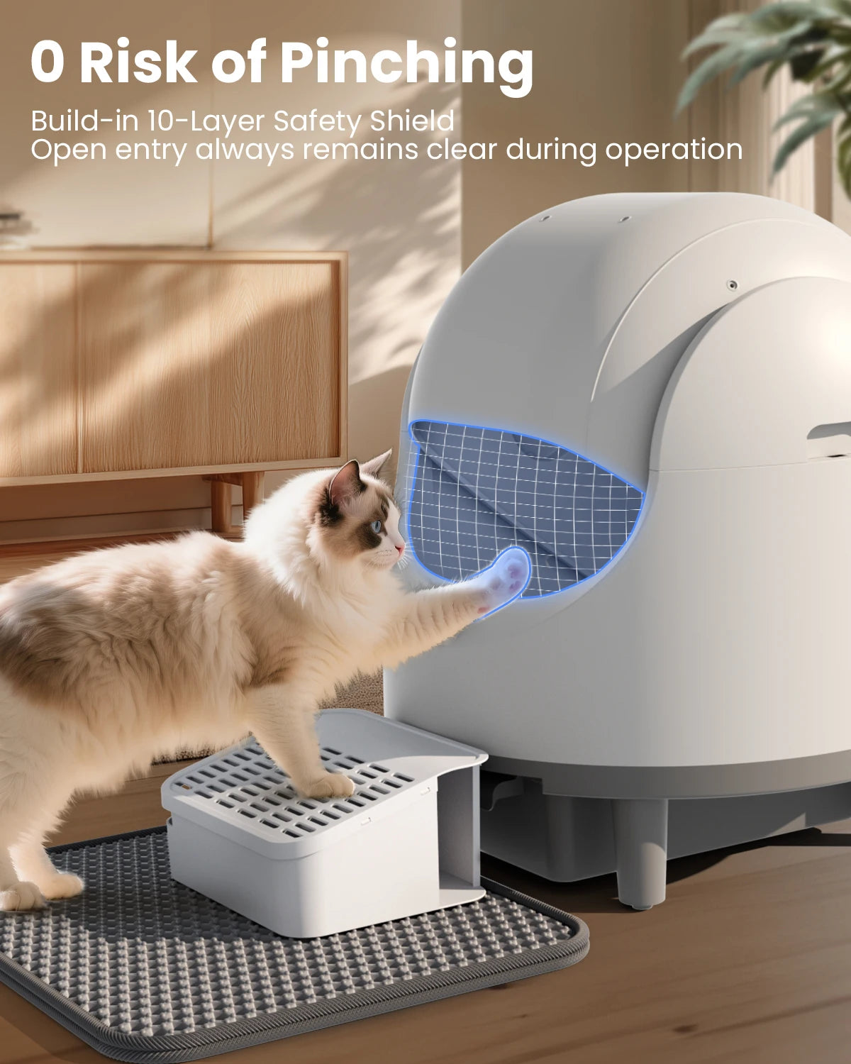 Cityflee Smart Self-Cleaning Cat Litter Box App Control