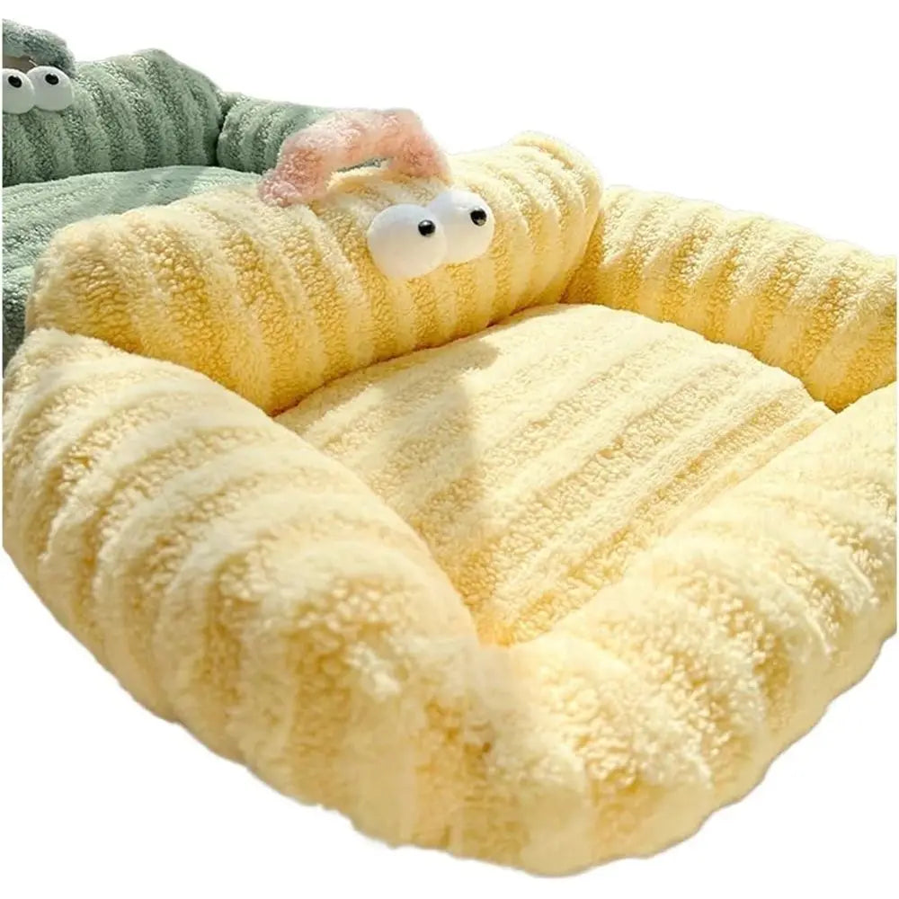 Cozy Winter Pet Bed For Small Dogs And Cats Indoors