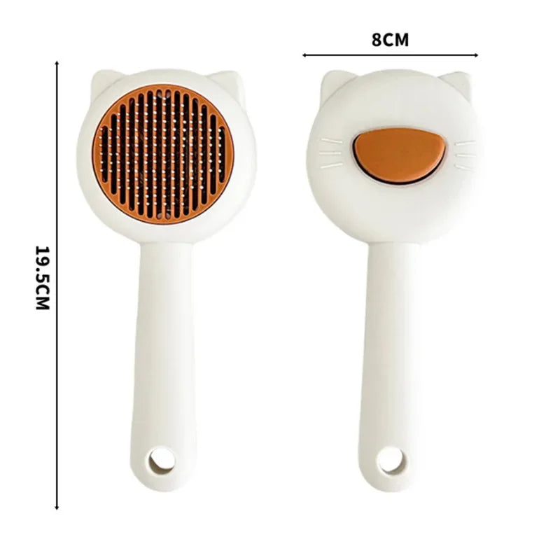 Pet Cat Grooming Comb Hair Removal Brush For Shedding
