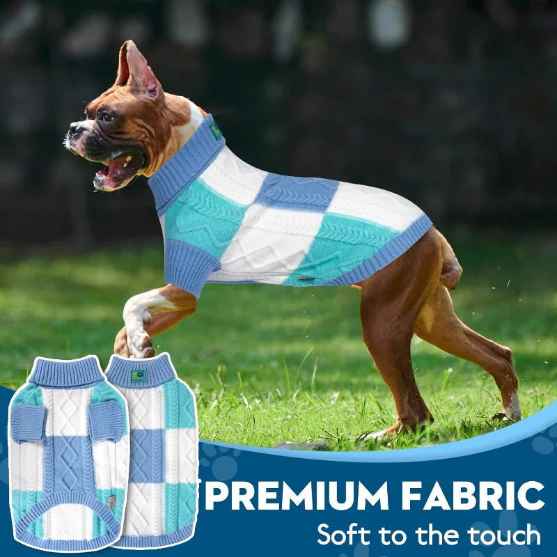 LISMCN Turtleneck Dogs Sweater Pullover Pet Clothing