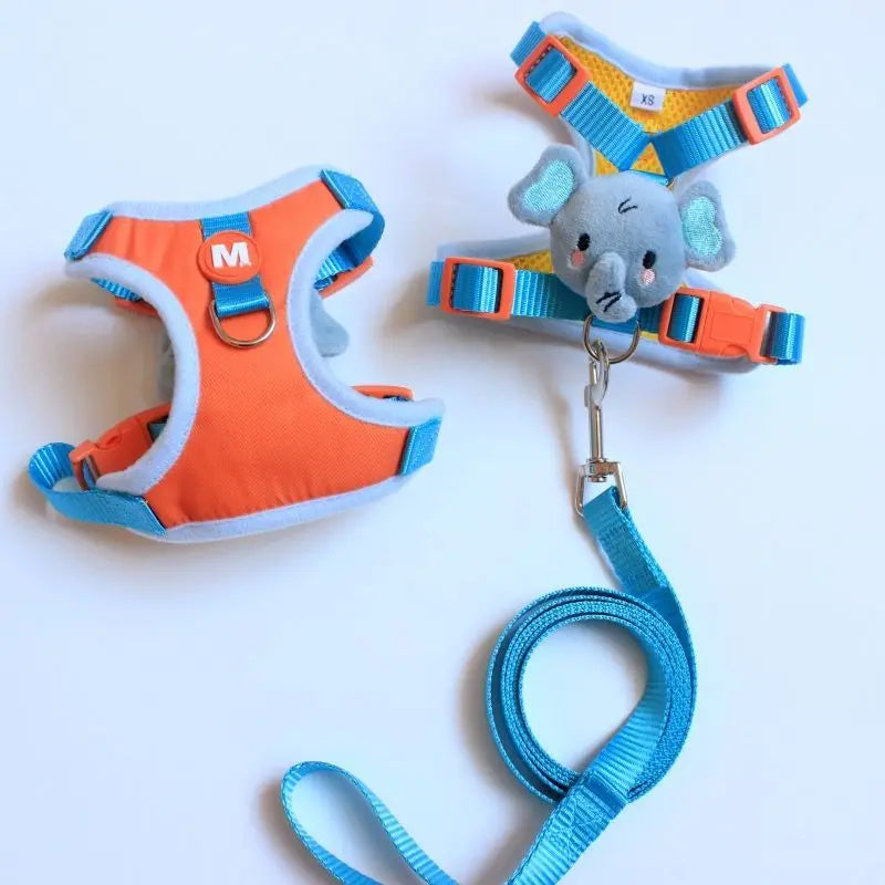 No Pull Cat Harness And Leash Set Escape Proof Mesh