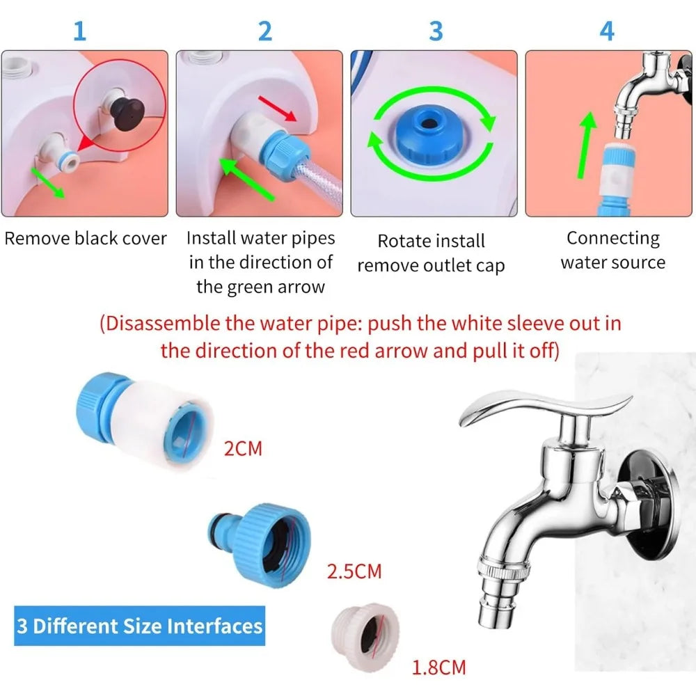 Automatic Foot Activated Outdoor Dog Water Fountain Dispenser