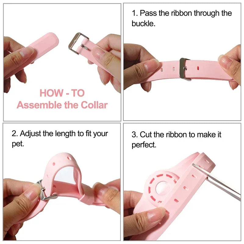 Silicone Anti-Lost Cat Collar for AirTag Tracker