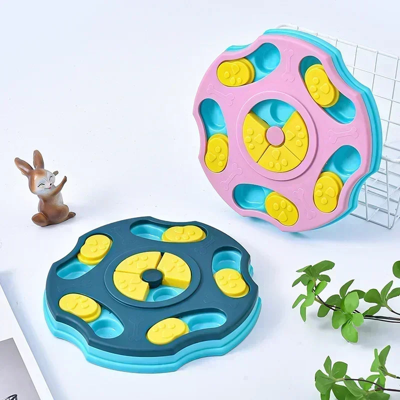 YTYIN Dog Puzzle Toys Slow Feeder Interactive Food Dispenser