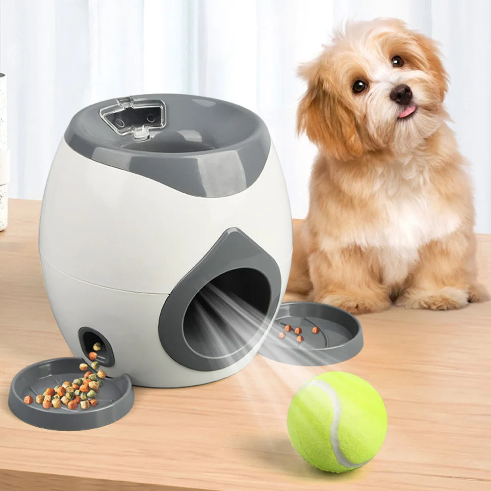 MOJOYCE Automatic Dog Ball Launcher for Small and Medium Dogs