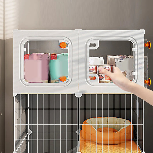 Indoor Cat Cage Hammock And Diy Metal Wire Kennel System