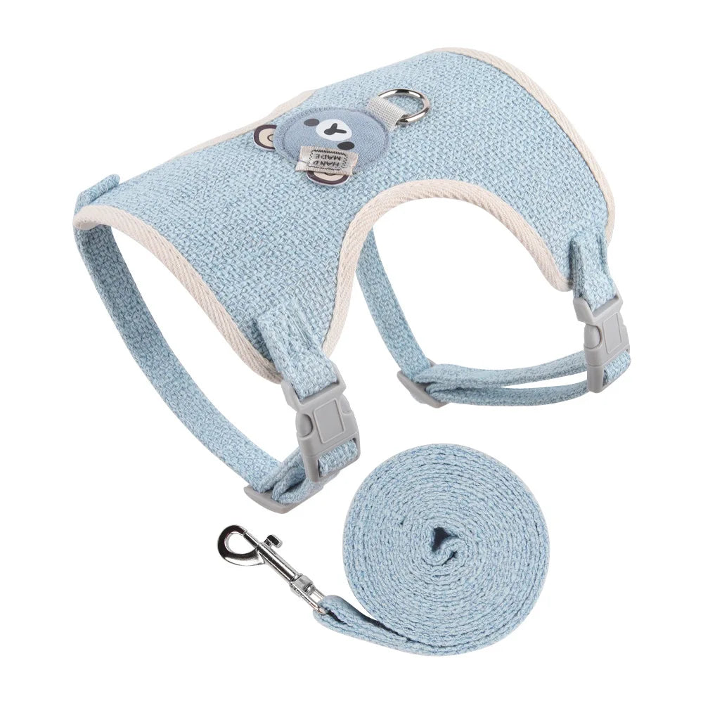 YTYINCN Pet Harness Leash Set for Dogs and Cats Adjustable