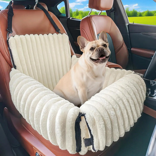 6-In-1 Dog Car Seat With Washable Cover And Safety Leash