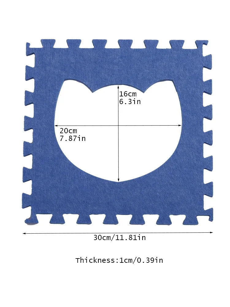 Cat Dog Toy Felt Pom Splicing Cat Tunnel Deformable Kitten Nest Collapsible Tube House Interactive Pet Toy Cat Dog Accessories