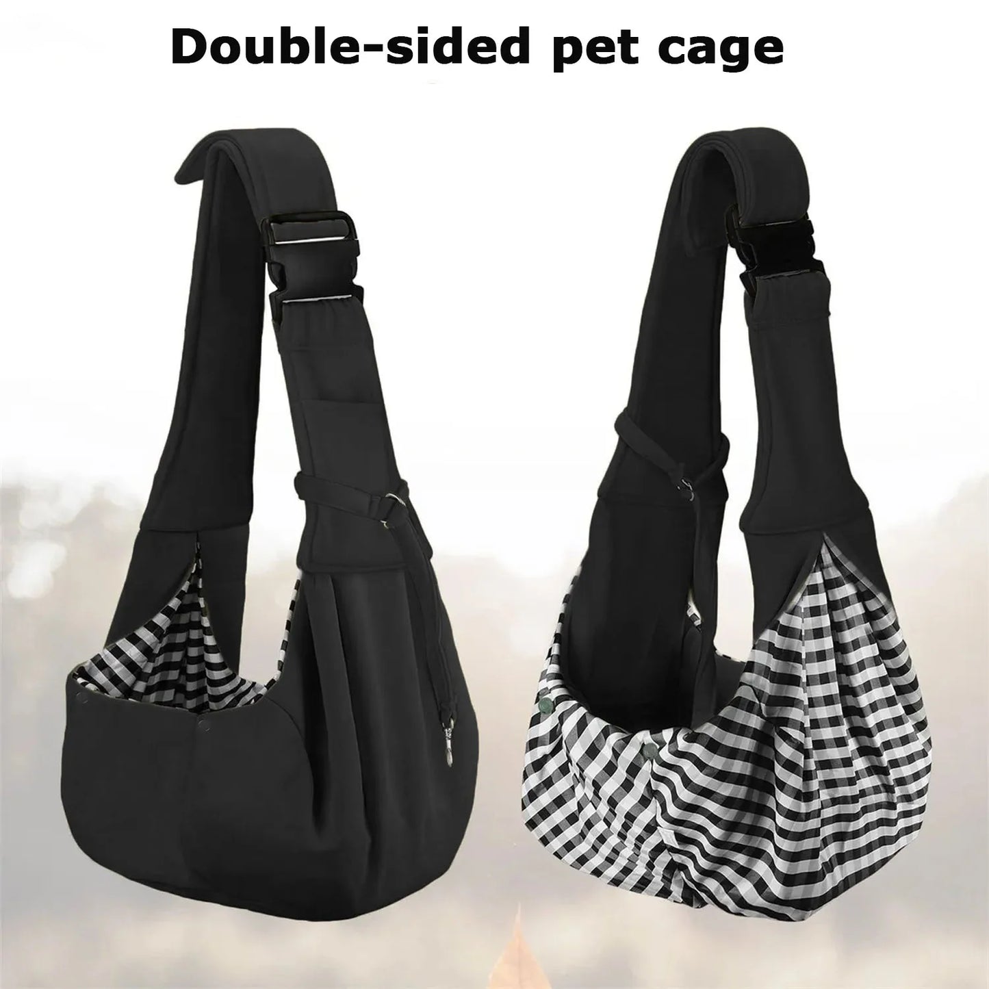 Small Pet Sling Carrier Hands Free Sling For Pets