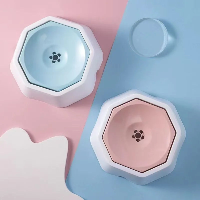 Spill-Proof Floating Pet Water Bowl for Home and Travel