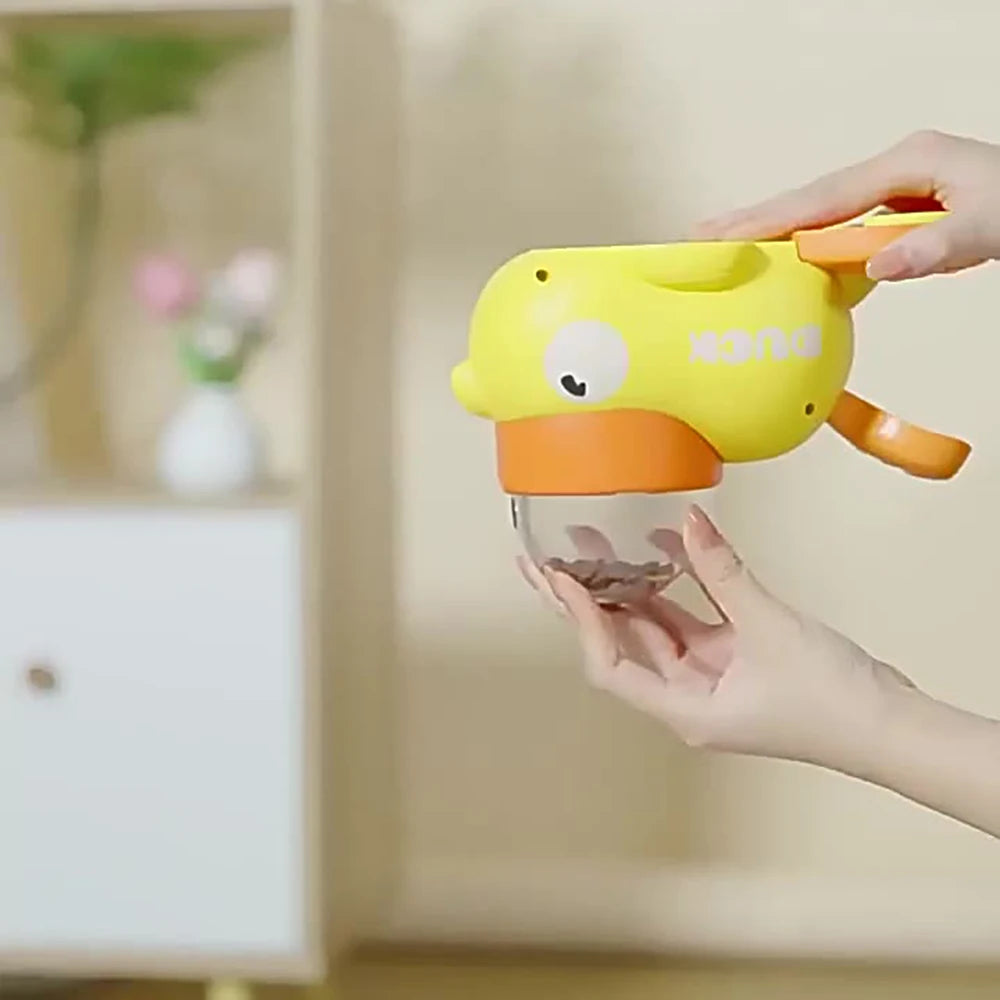Dog Puzzle Feeder Toy Duck Shape Interactive Food Dispenser