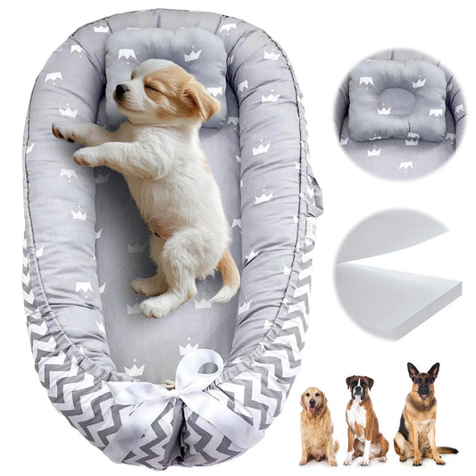 Thickening Dog Sofa Bed With Pillow Removable Cat Dog Mat