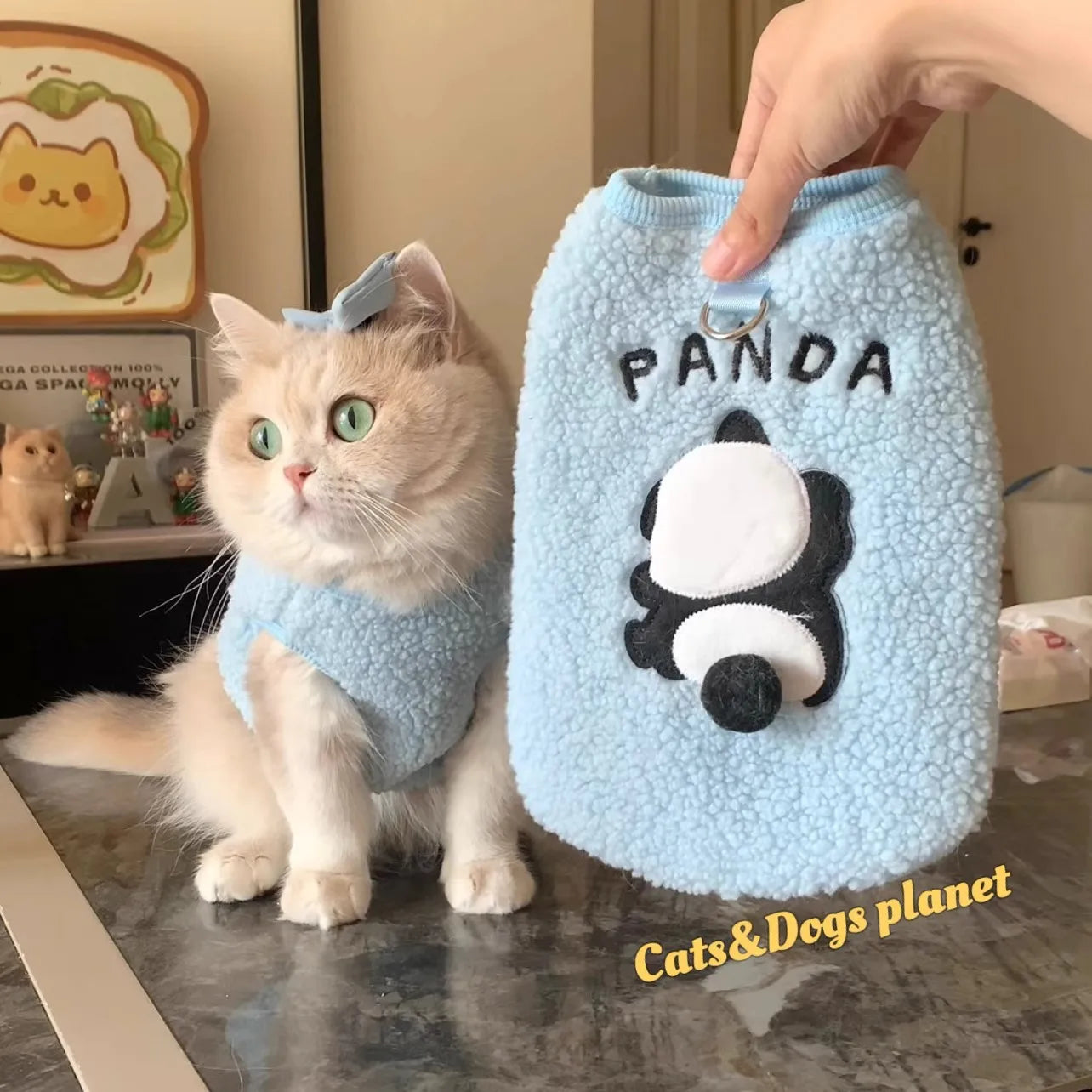 Cat Sweater Pullover for Cats Soft Cozy Winter Pet Clothing