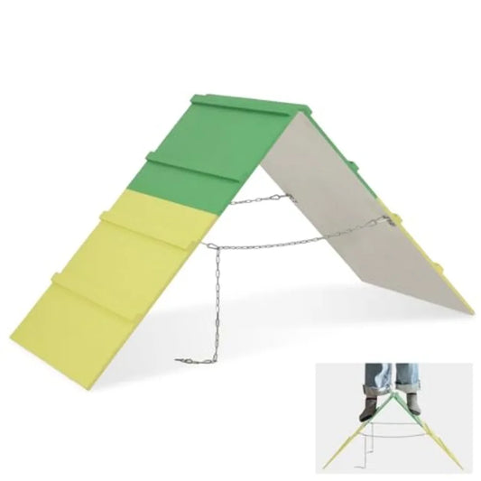 MDNG Outdoor Dog Agility A Frame Ramp Non-Slip Training Equipment