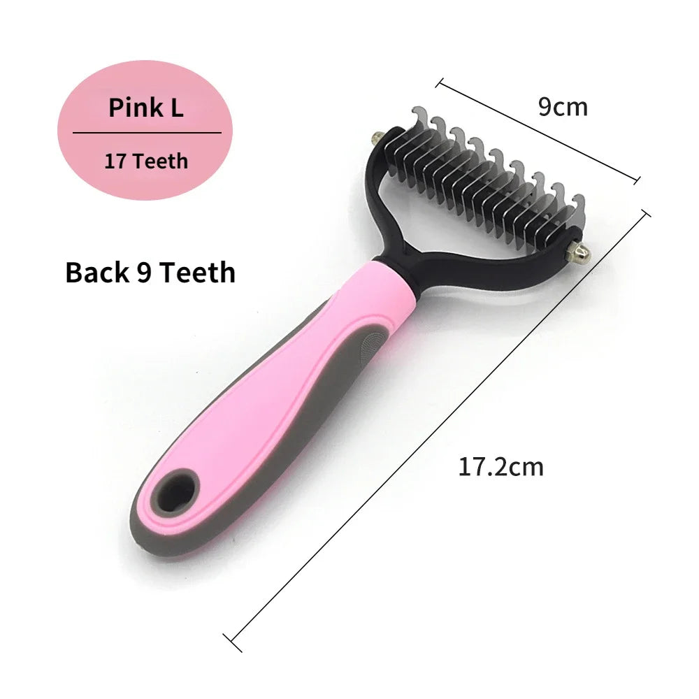 YOUSE Deshedding Brush for Dogs and Cats Grooming Tool