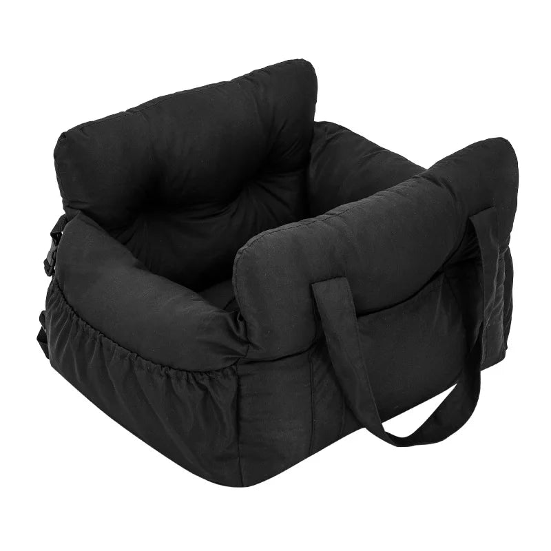 NONECN Dog Car Seat With Safety Belt Non Slip Carrier