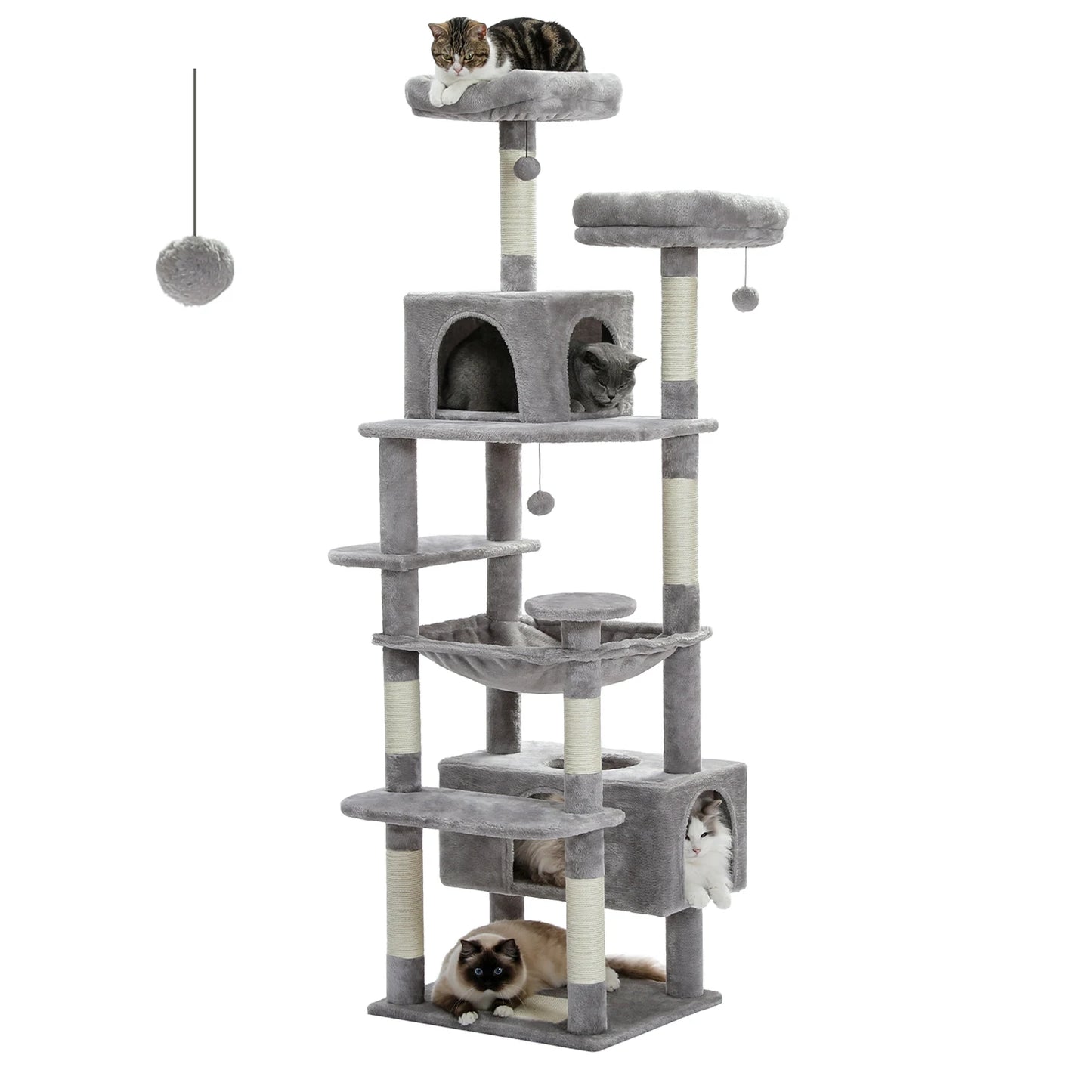 PAWZ Road Large Cat Tree and Tower for Indoor Cats