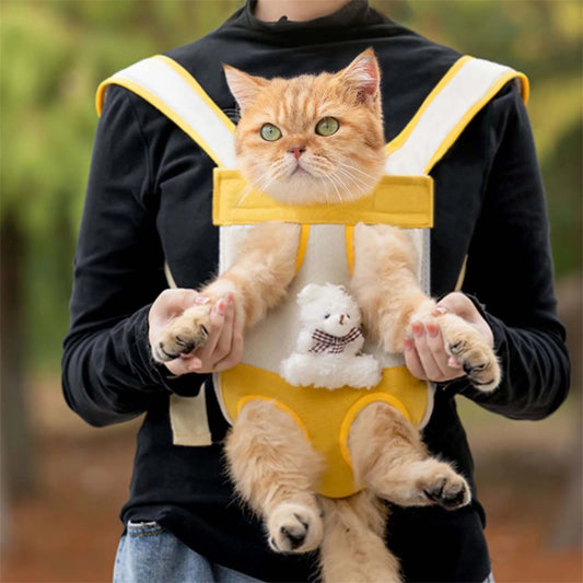 Portable Pet Carrier Backpack For Cats And Small Dogs