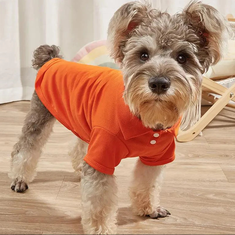 Doggyzstyle Summer Pet Vest Breathable Polo Shirt For Dogs