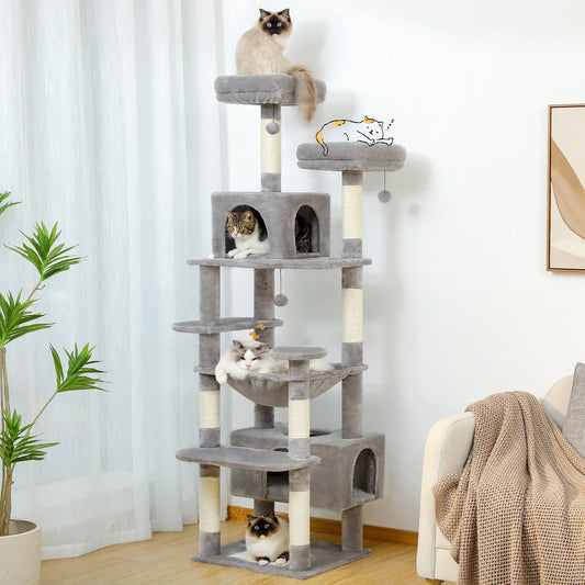 PAWZ Road Large Cat Tree and Tower for Indoor Cats