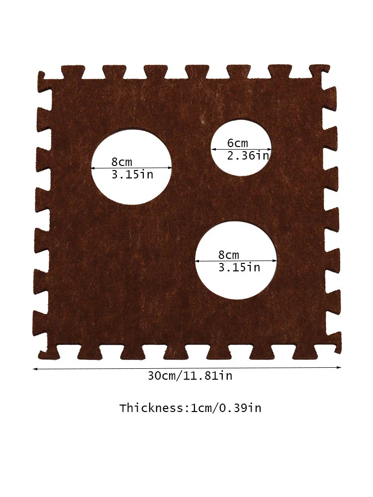 Cat Dog Toy Felt Pom Splicing Cat Tunnel Deformable Kitten Nest Collapsible Tube House Interactive Pet Toy Cat Dog Accessories