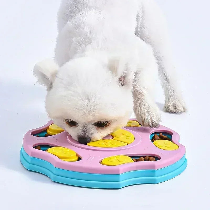 YTYIN Dog Puzzle Toys Slow Feeder Interactive Food Dispenser