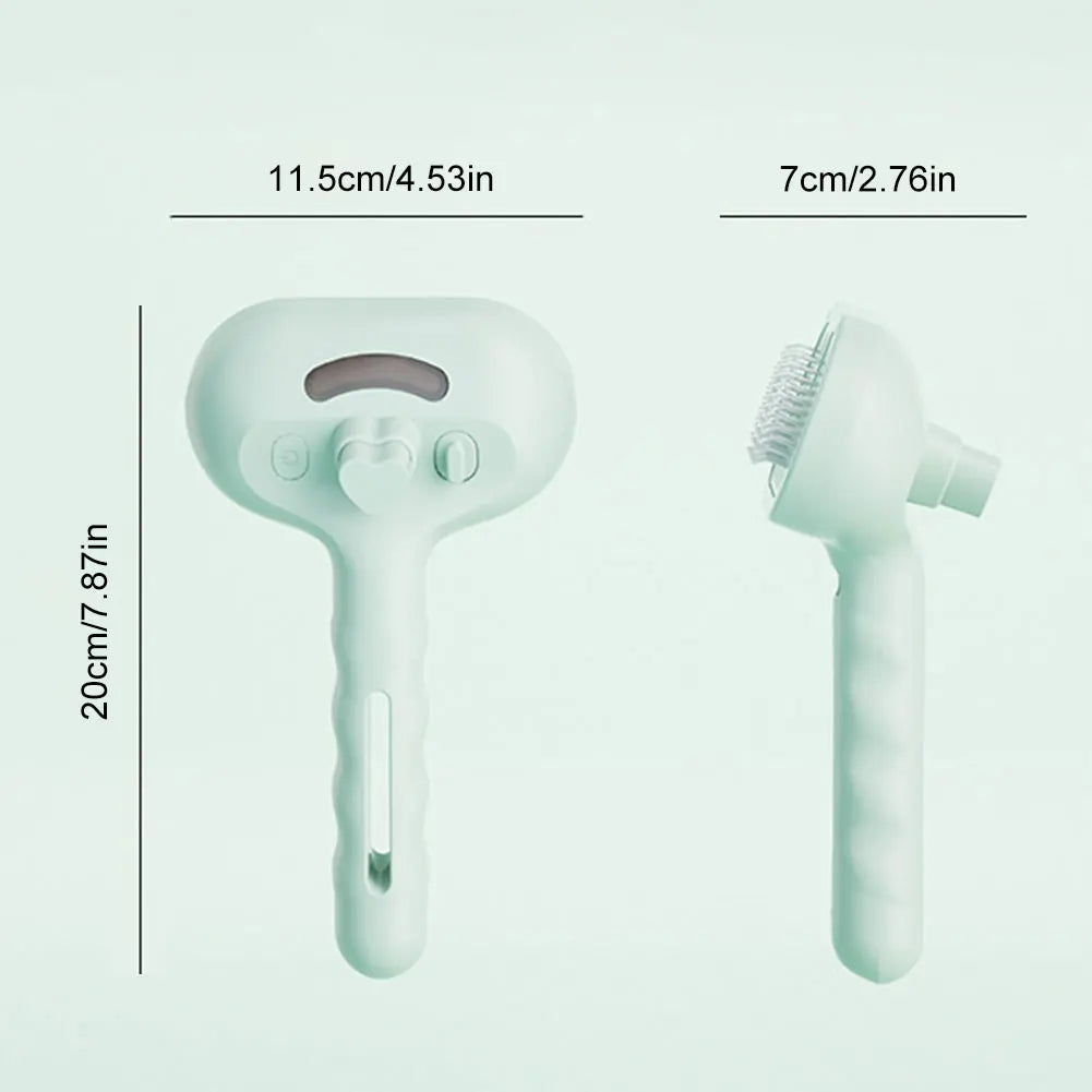 Shunmaii 3 In 1 Cat Steam Brush Grooming Comb Pets