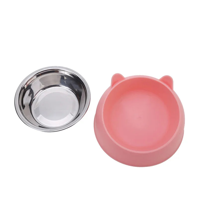 Eco-Friendly Stainless Steel Pet Food Bowl With Non-Slip Base