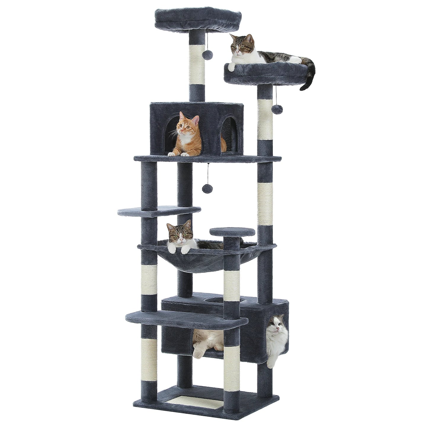 PAWZ Road Large Cat Tree and Tower for Indoor Cats