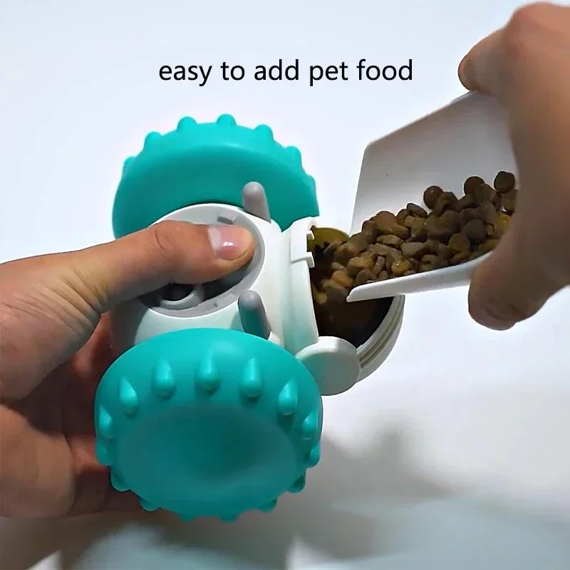 Interactive Dog Food Dispenser Puzzle Toy