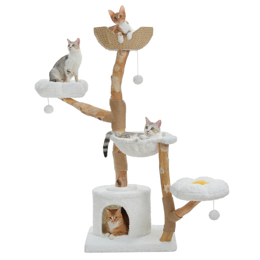 PAWZ Road Large Cat Tree Tower With Sisal Scratching Post