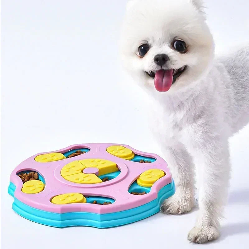 YTYIN Dog Puzzle Toys Slow Feeder Interactive Food Dispenser