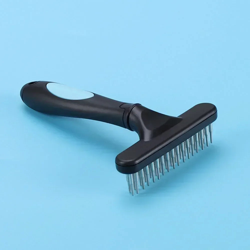 YTYIN Deshedding Dog Brush With Double Row Pins For Pets