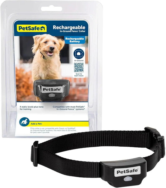 Rechargeable Waterproof Pet Fence Collar For Dogs And Cats