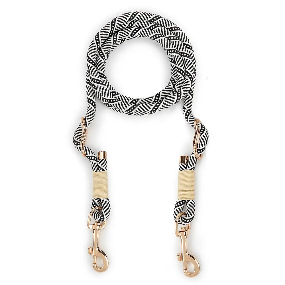 WAOPETCN Hands-Free Dogs Lead Rope 10-In-1