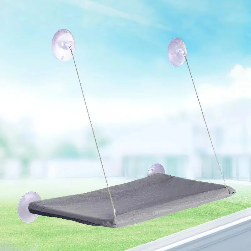 Ultra Soft Cat Window Hammock Bed Securely Mounted