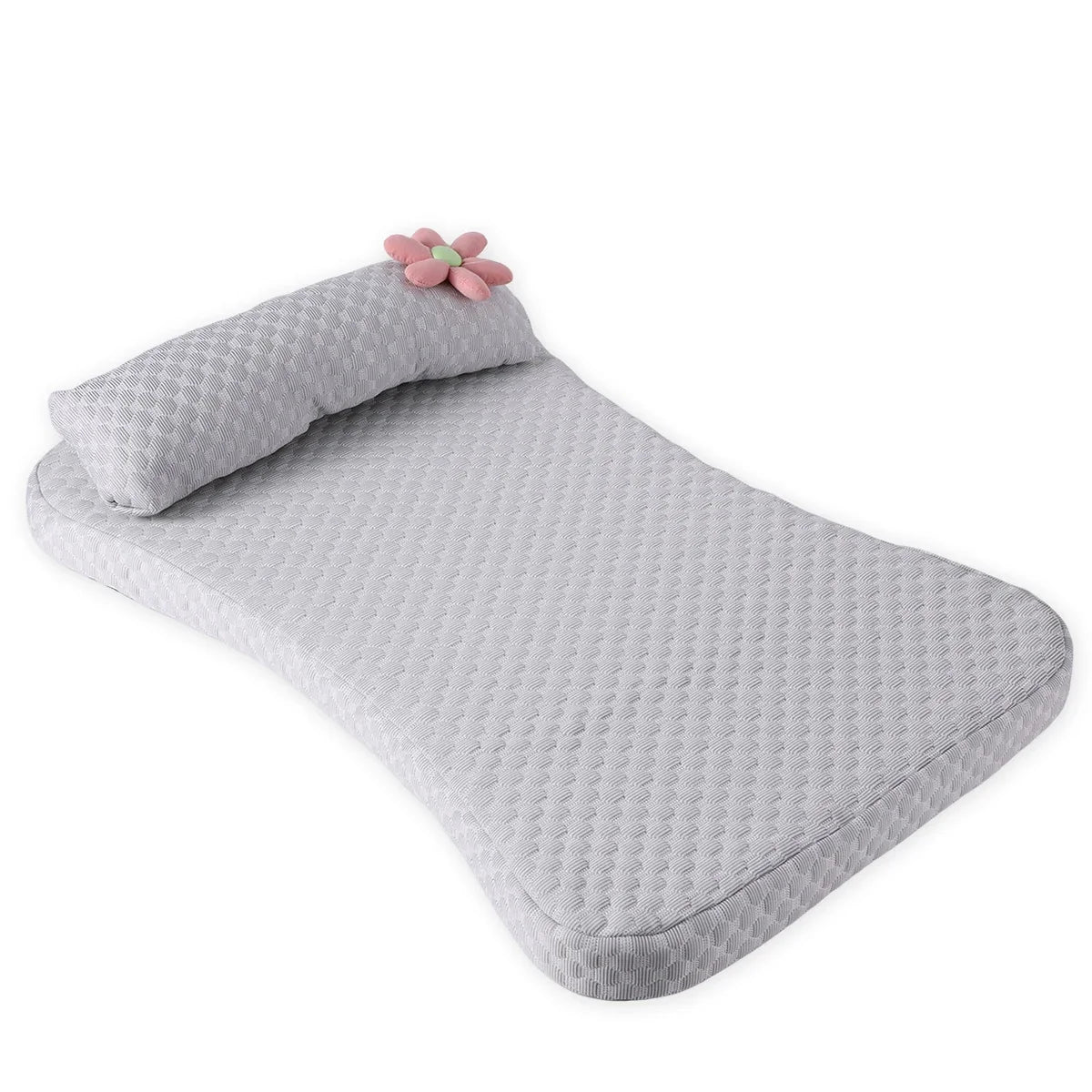 Summer Cooling Ice Silk Dog Bed With Detachable Mattress