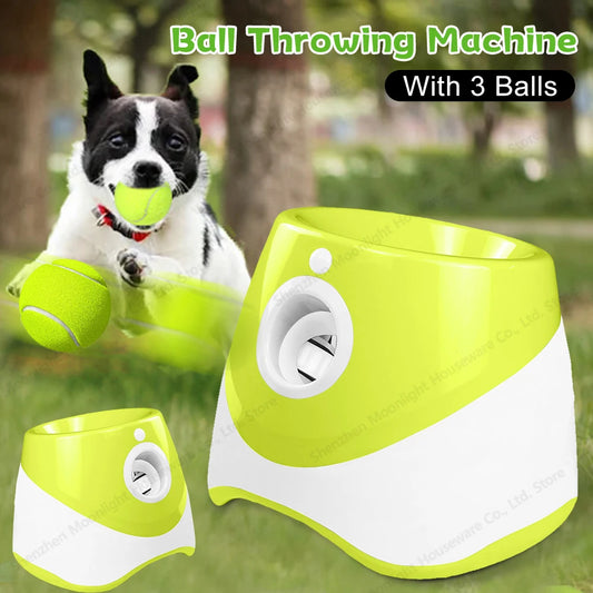 Automatic Dog Ball Thrower for Indoor and Outdoor Fetch