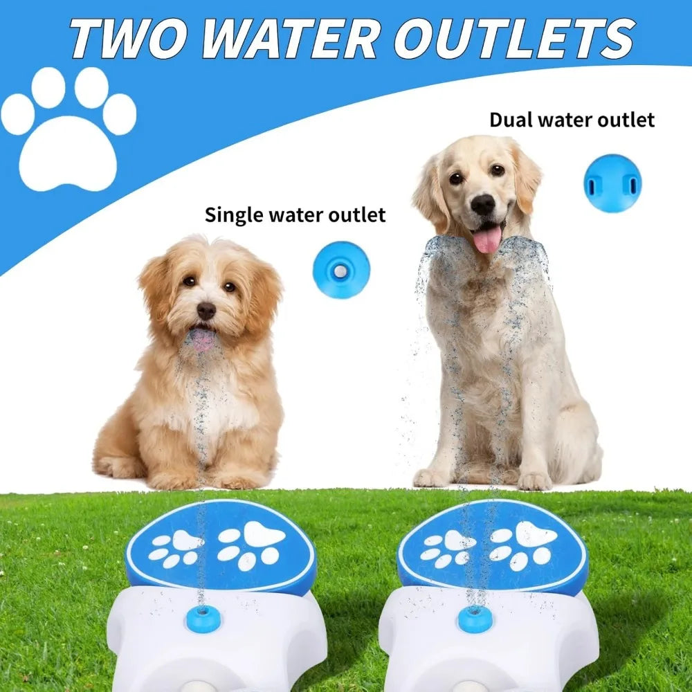 Automatic Foot Activated Outdoor Dog Water Fountain Dispenser