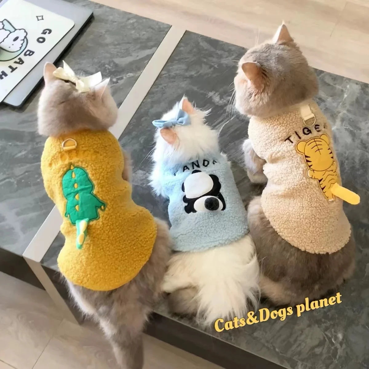 Cat Sweater Pullover for Cats Soft Cozy Winter Pet Clothing