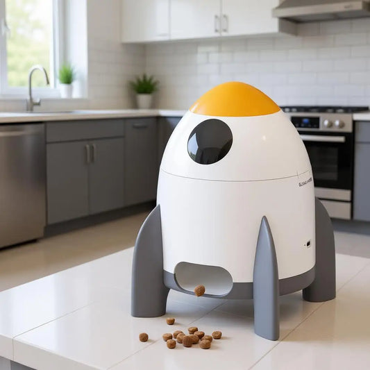 XMSJ Interactive Dog Puzzle Feeder Treat Dispenser For Training