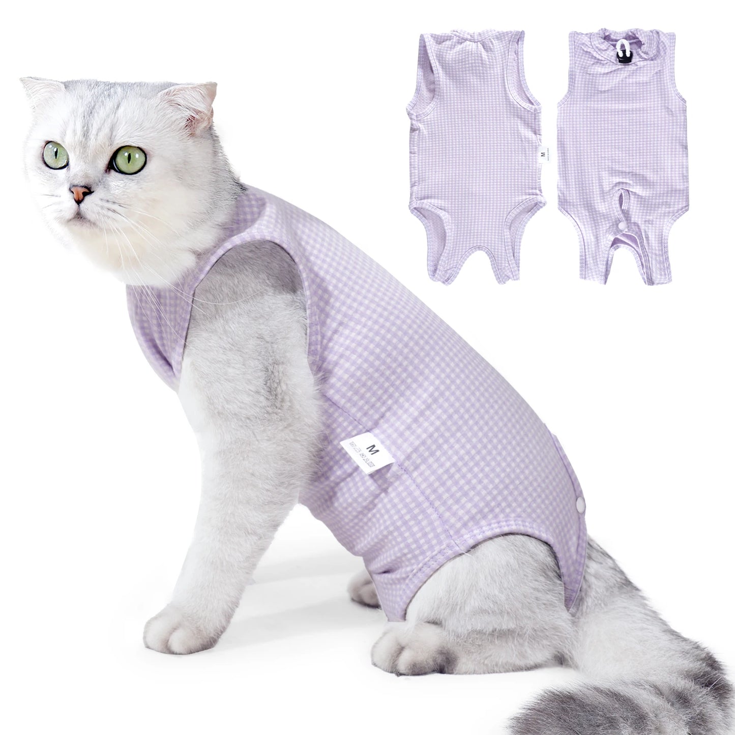 Cat Recovery Suit Professional Abdominal Wounds E Collar Alternative