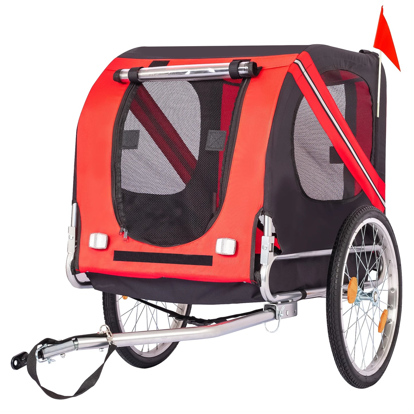 TWISTER.CK Dog Bike Trailer All Breeds 88 Lb Capacity