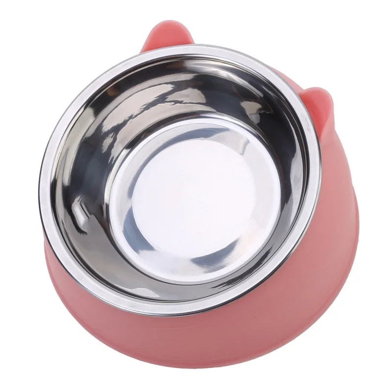 Eco-Friendly Stainless Steel Pet Food Bowl With Non-Slip Base