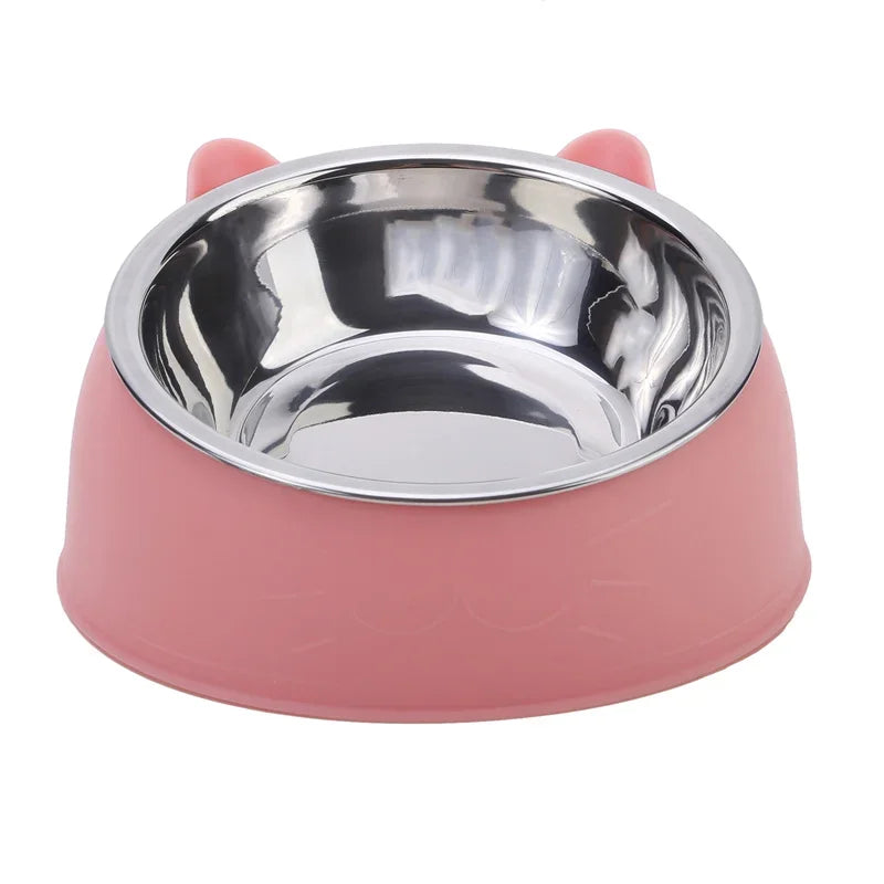 Eco-Friendly Stainless Steel Pet Food Bowl With Non-Slip Base