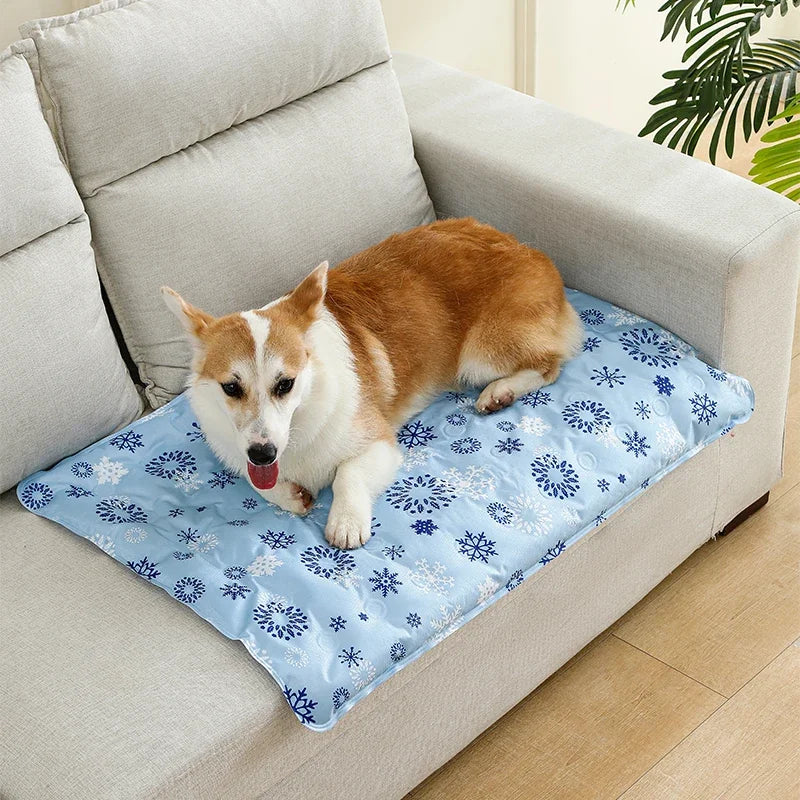 NONECN Dog Cooling Mat Self Cooling Pad For Pets Indoor