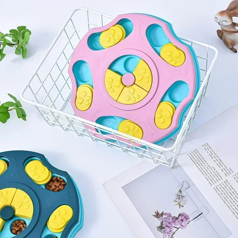 YTYIN Dog Puzzle Toys Slow Feeder Interactive Food Dispenser